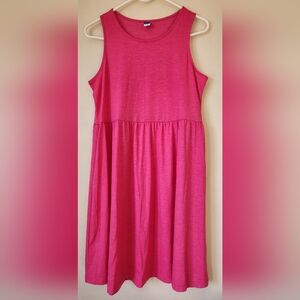 Old Navy Sleeveless Bright Scarlet Dress